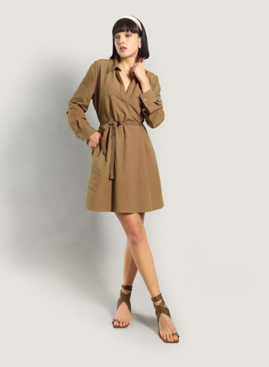 Abito camicia viscosa Le Streghe