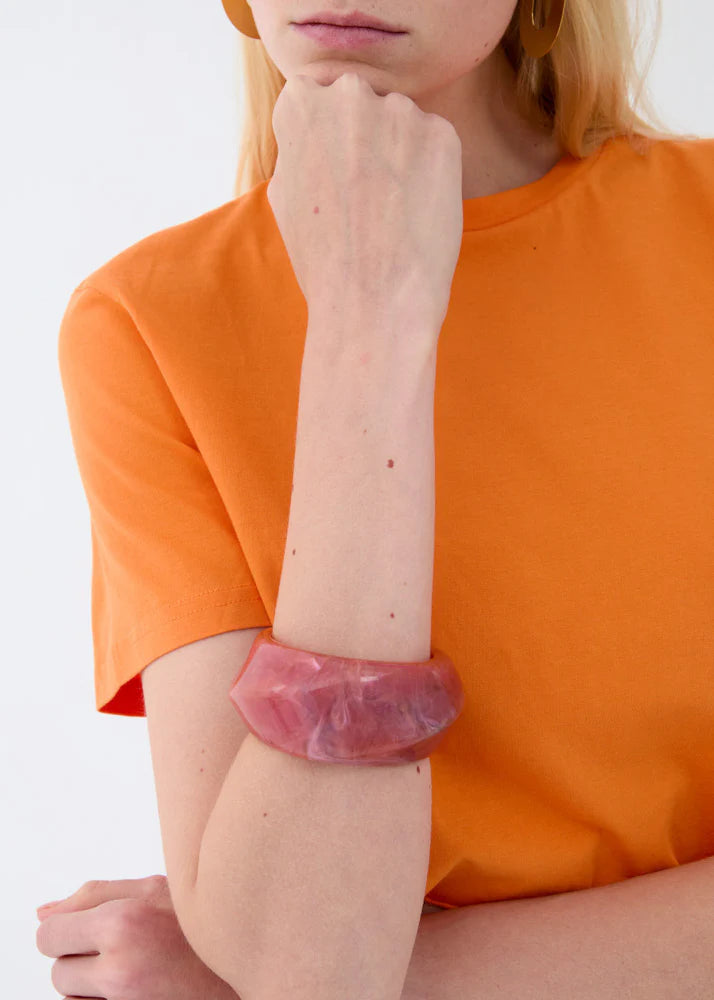 Bracciale KAYLA in resina ROSA