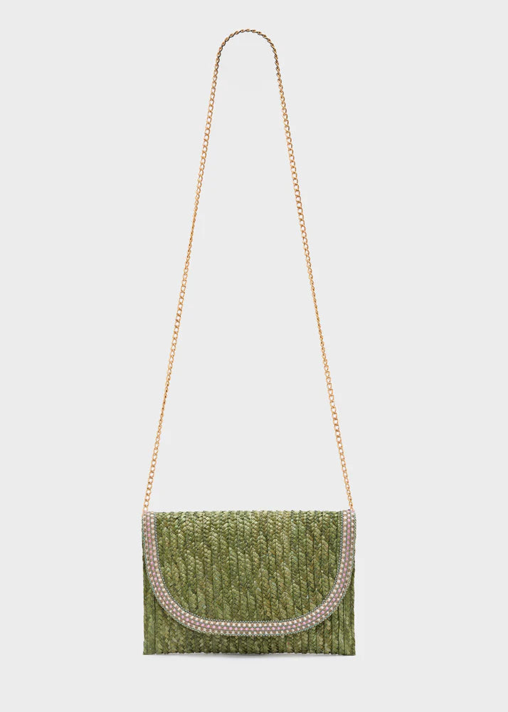 Pochette SAMI in paglia Nali
