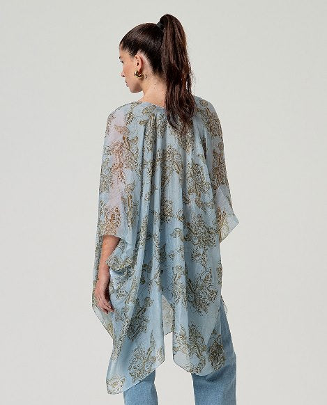 Kaftano aperto stampato Surkana