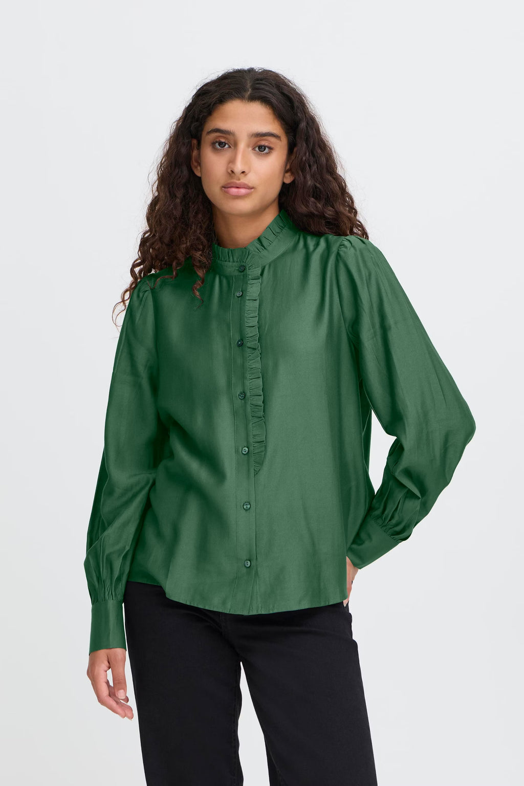 Camicia in viscosa colletto  -50%