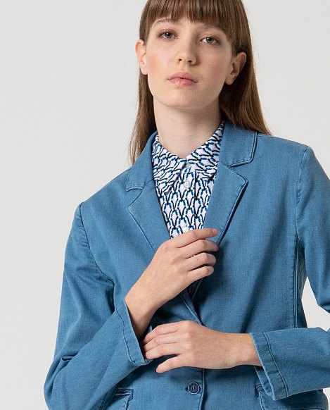 Blazer denim stretch KATE