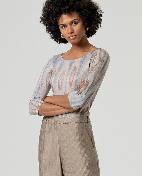 Pantalone dritto tortora Surkana