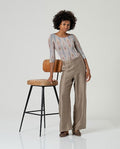 Pantalone dritto tortora Surkana