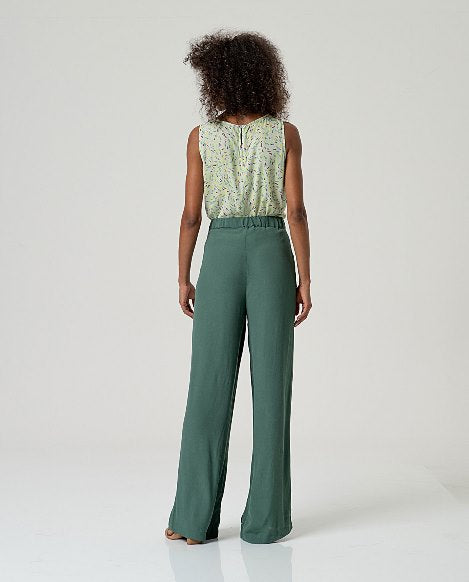 Pantalone dritto in crepe Surkana