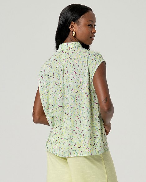Camicia smanicata fantasia Surkana