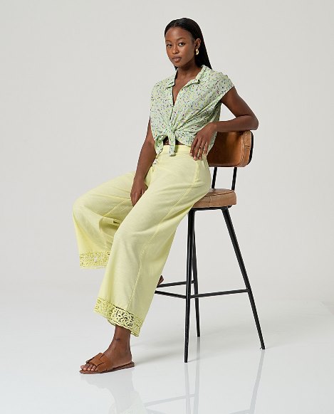 Camicia smanicata fantasia Surkana