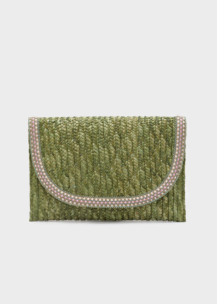 Pochette SAMI in paglia Nali