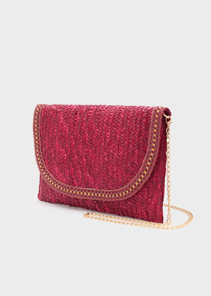 Pochette SAMI in paglia Nali
