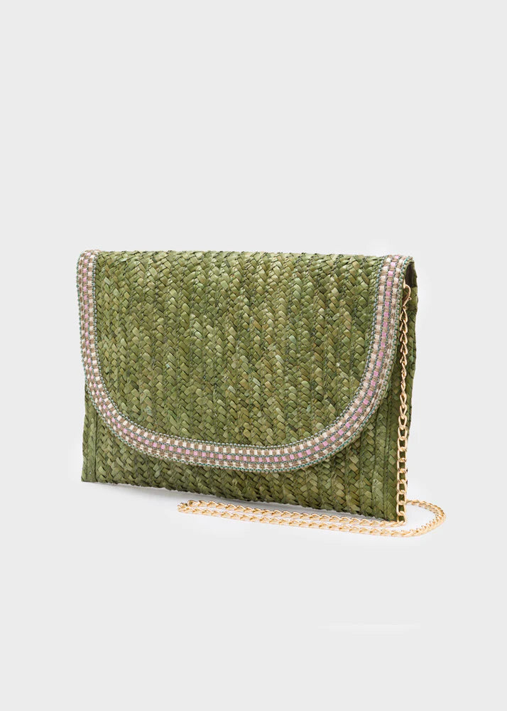 Pochette SAMI in paglia Nali
