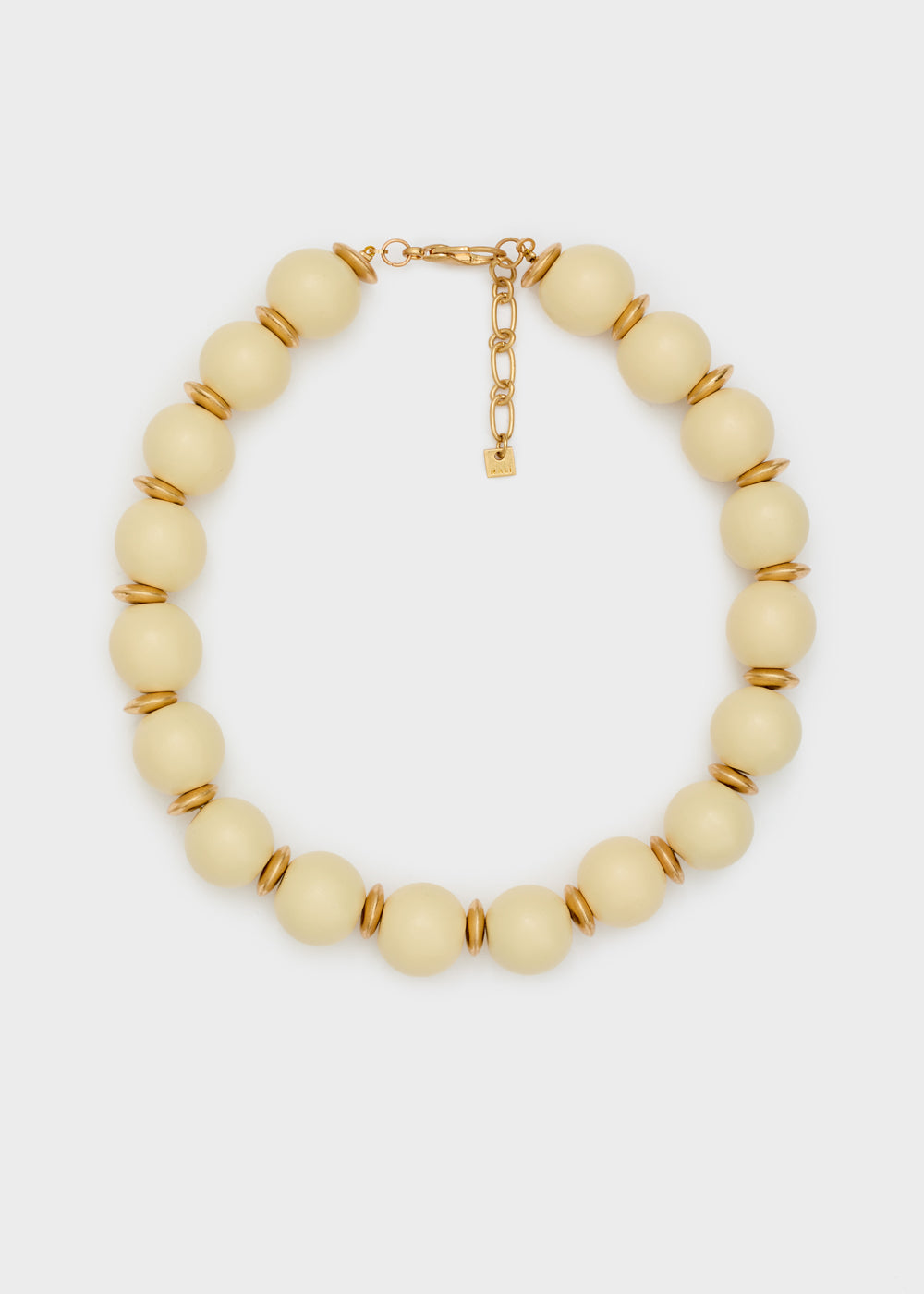 Collana MARY girocollo perle legno    -30%