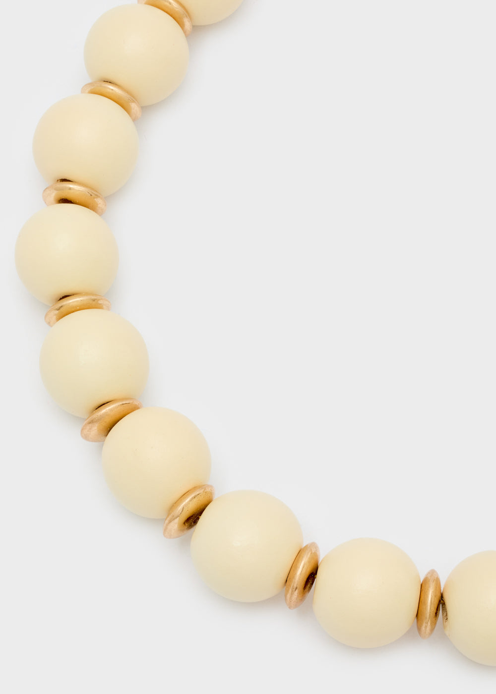 Collana MARY girocollo perle legno    -30%