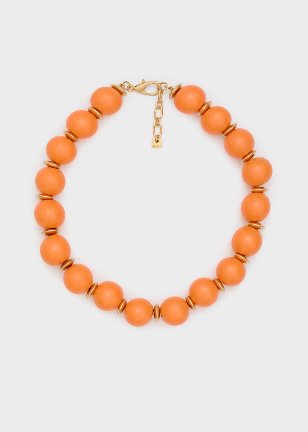 Collana MARY girocollo perle legno    -30%