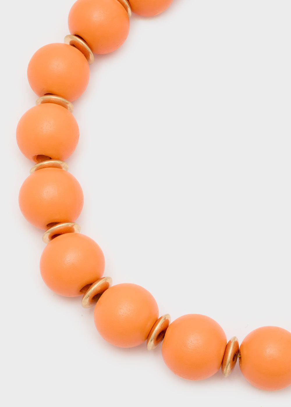 Collana MARY girocollo perle legno    -30%