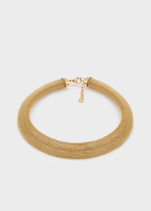 Collana/bracciale tubolare oro