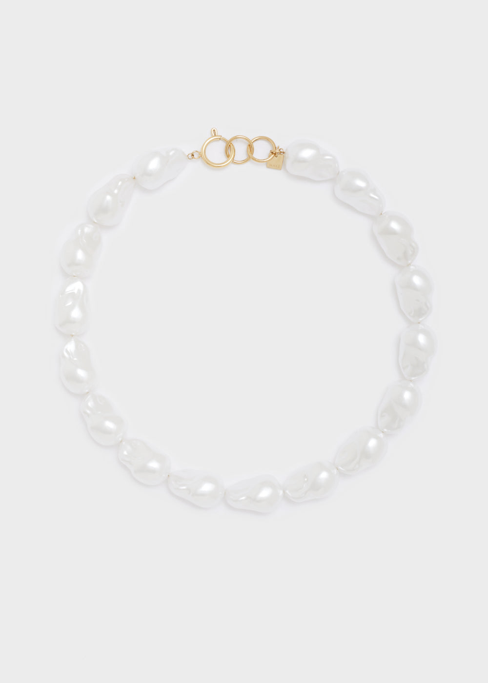 Collana girocollo perle bianche LISA