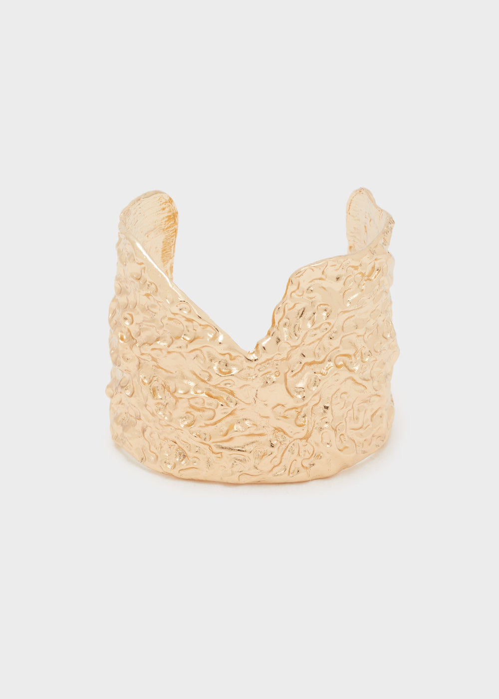 Bracciale VANA rigido martellato oro