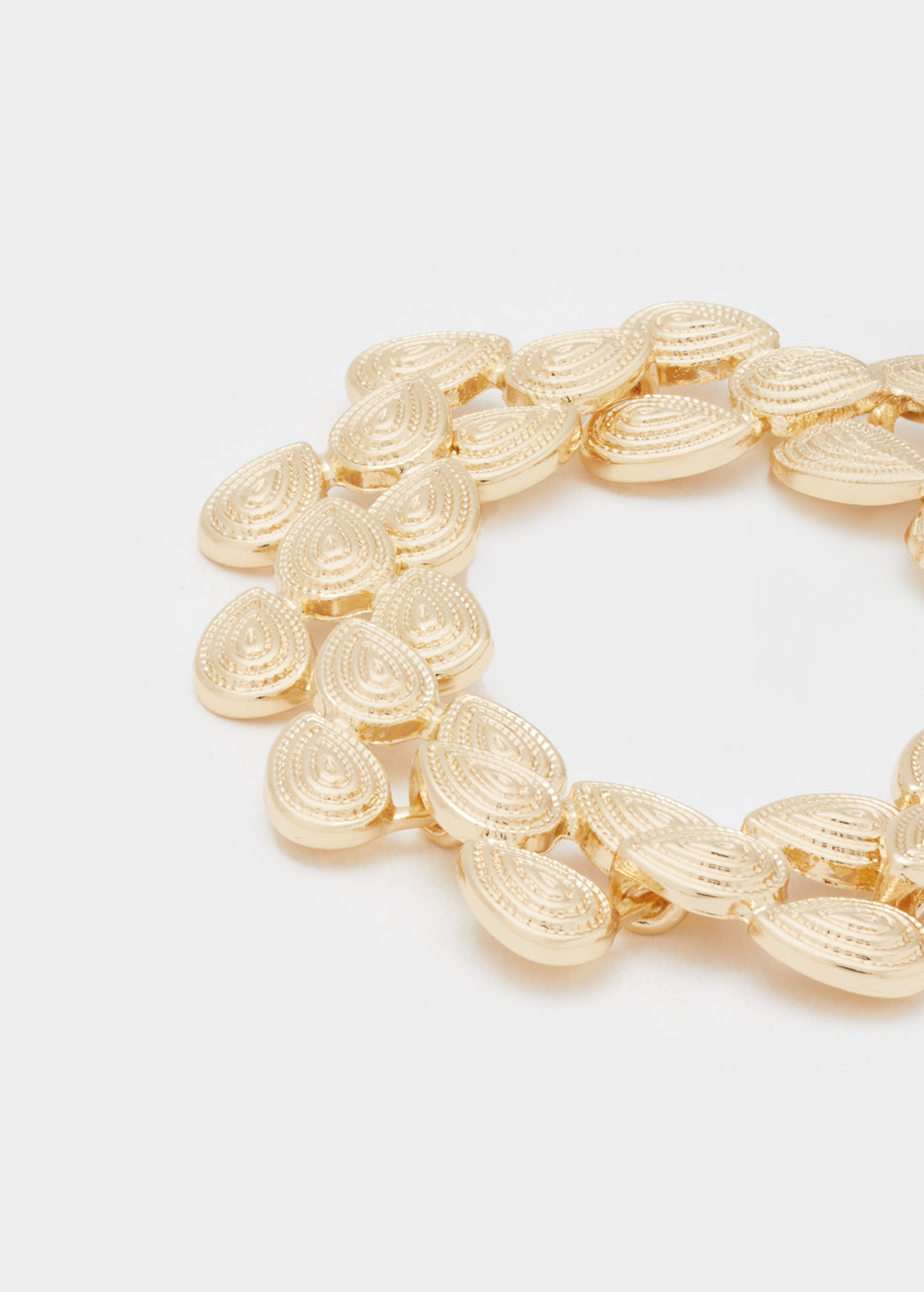 Bracciale elemento goccia oro