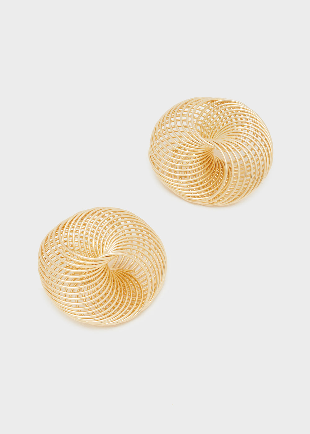 Orecchini VORTICE oversize oro