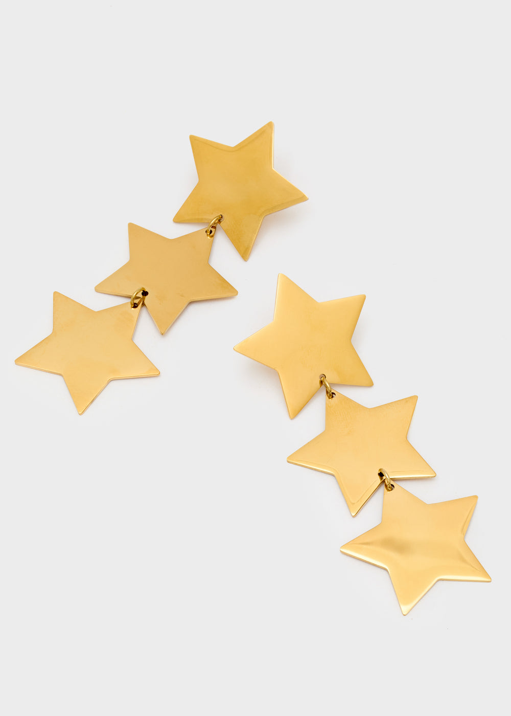 Orecchini pendenti a STELLA oro