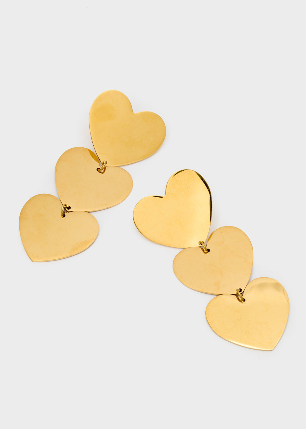 Orecchini pendenti a CUORE oro