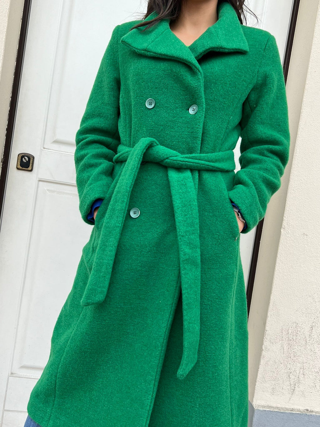 Cappotto verde Surkana