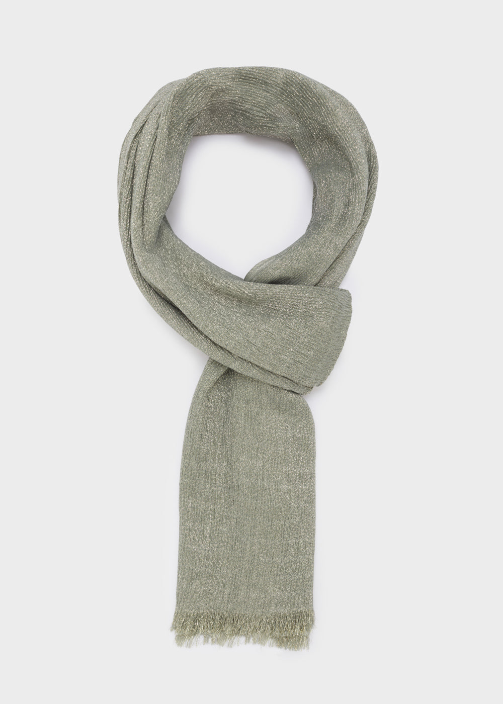 Sciarpa NIZZA ampia lurex SALVIA