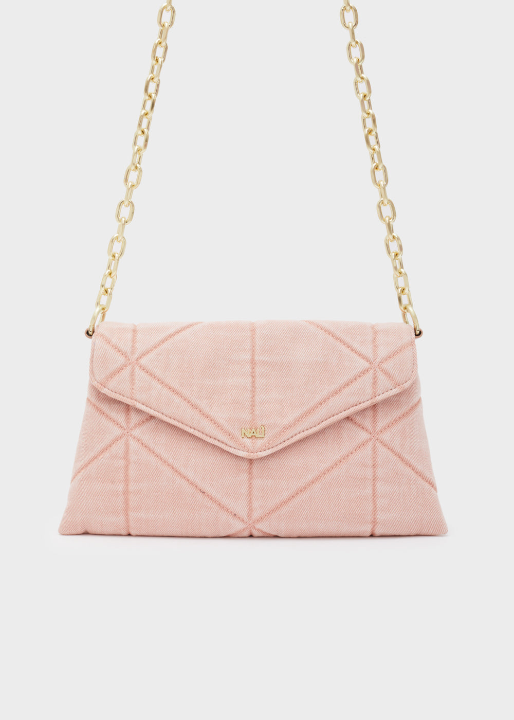 Borsa SAGITTARIUS denim rosa nude