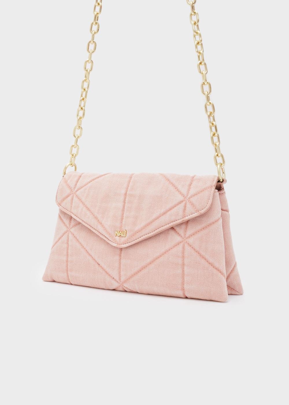 Borsa SAGITTARIUS denim rosa nude