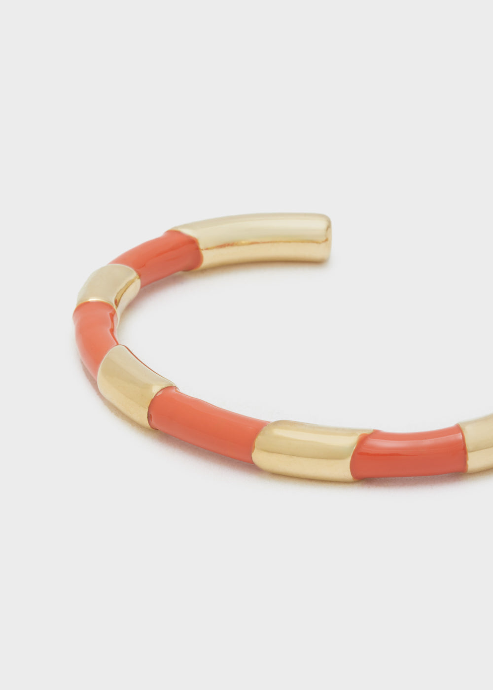 Bracciale CANDY smaltato arancio