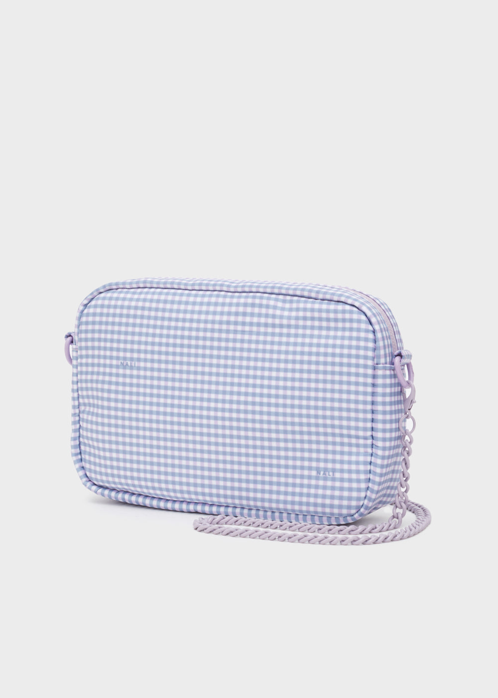 Pouch small nylon vichy lilla