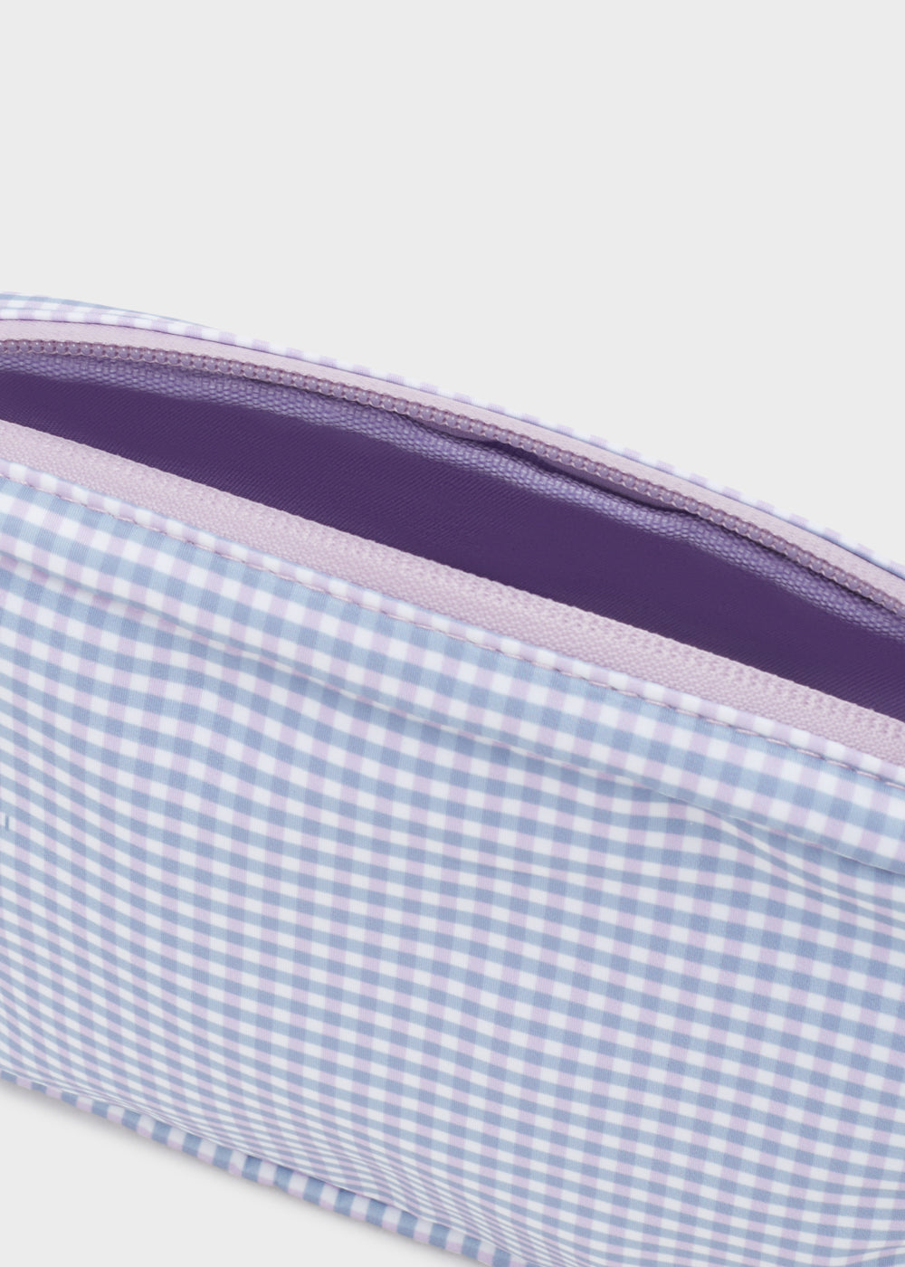 Pouch small nylon vichy lilla