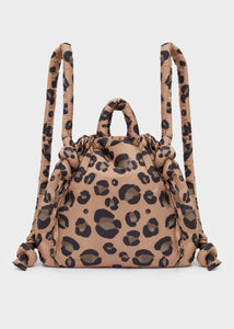 Zaino /borsa BRUNA leopardato