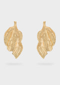 Orecchini oversize FOGLIA oro