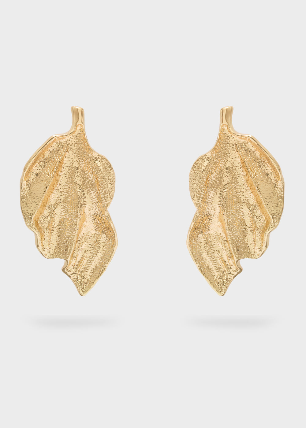 Orecchini oversize FOGLIA oro