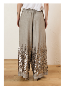 Pantalone roccia in paillettes MILA