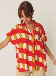Camicia ampia manica corta JUDY