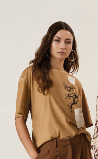 T shirt ANGELS cammello