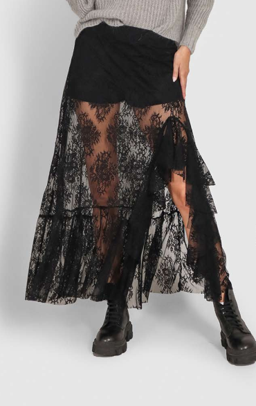 Gonna pizzo culotte Le Streghe -50%