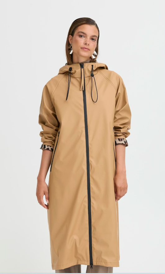 Trench  lungo con profili maculati  -50%