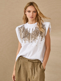Top spalline paillettes Souvenir  -50%
