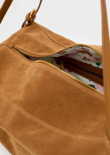Borsa JUNE a spalla scamosciata