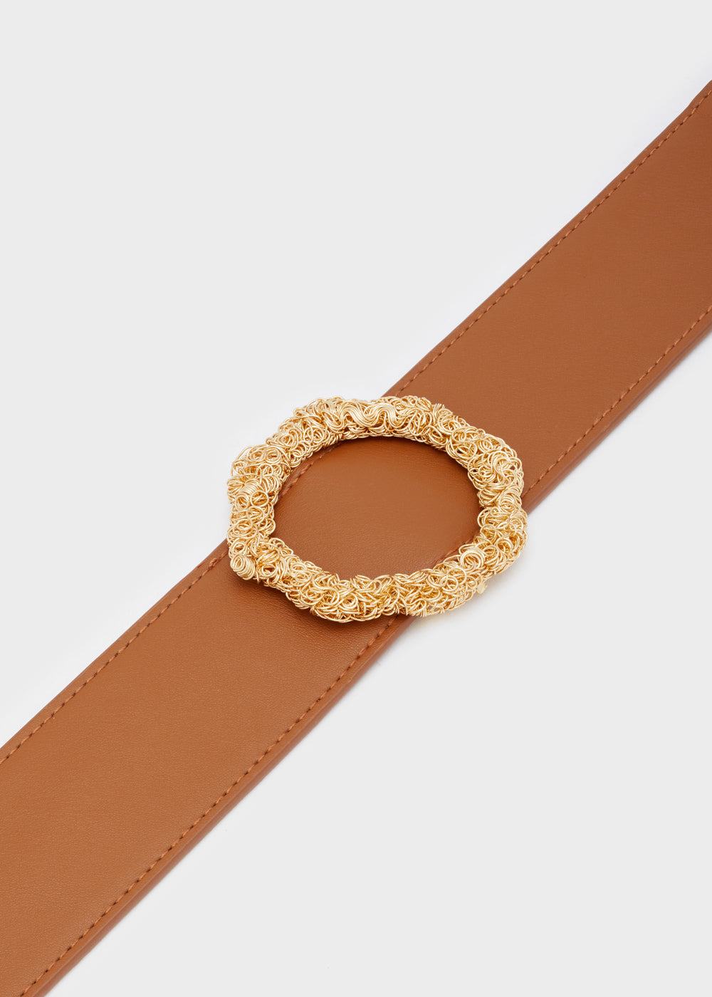 Cintura VENUS retro elastico marrone