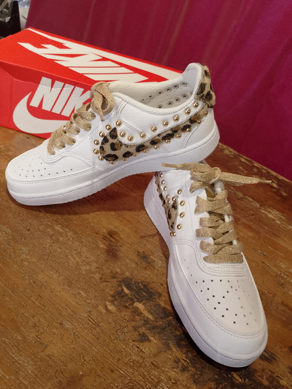 NIke Court Vision Low maculato