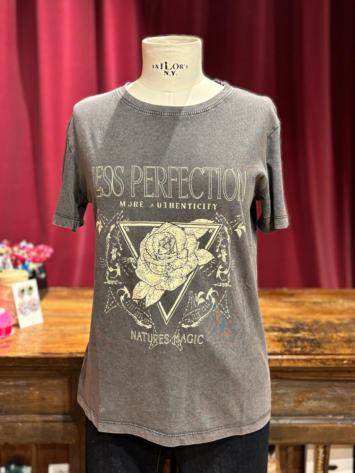 T shirt rosa grigia