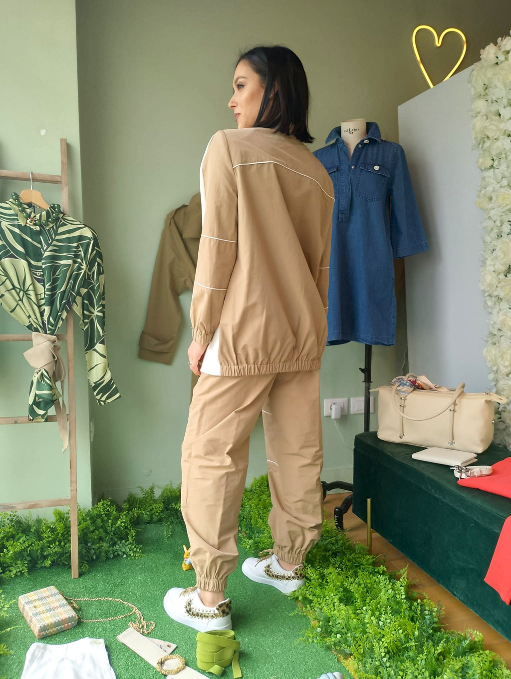 Blazer  doppio tessuto un bottone ZOE