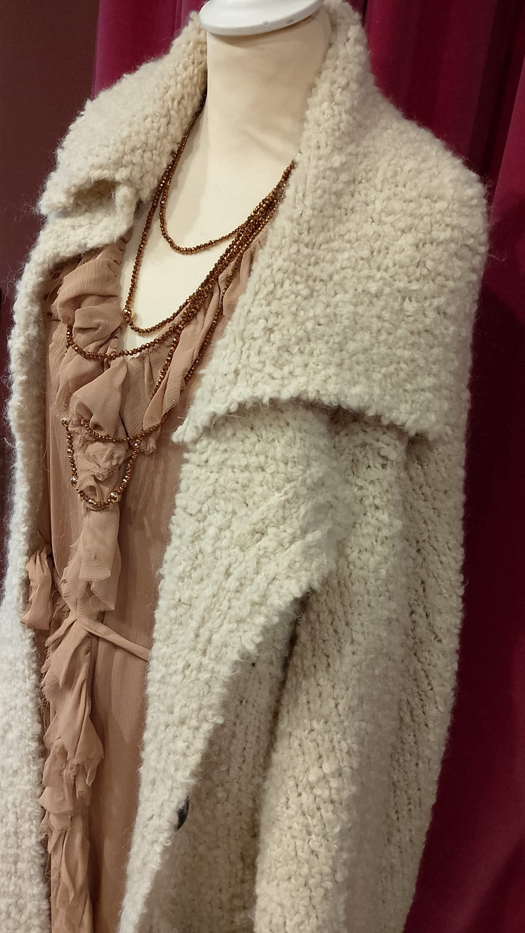 Cappotto in maglia Le Streghe  -50%