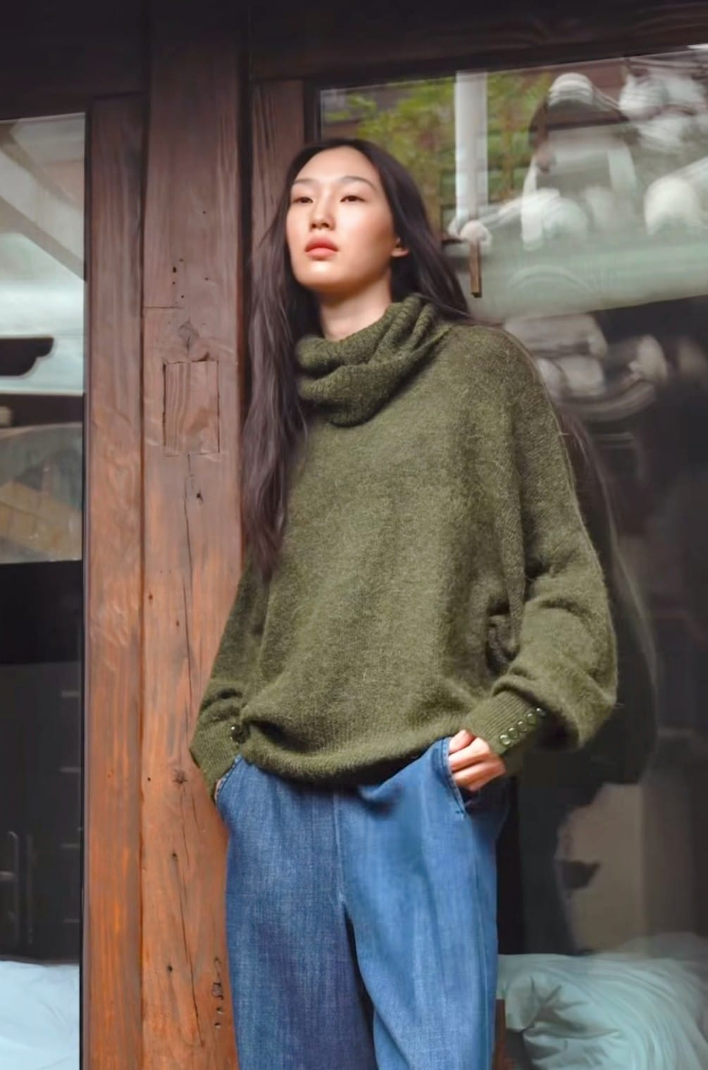 Maglia collo ciambella KAREN  -30%