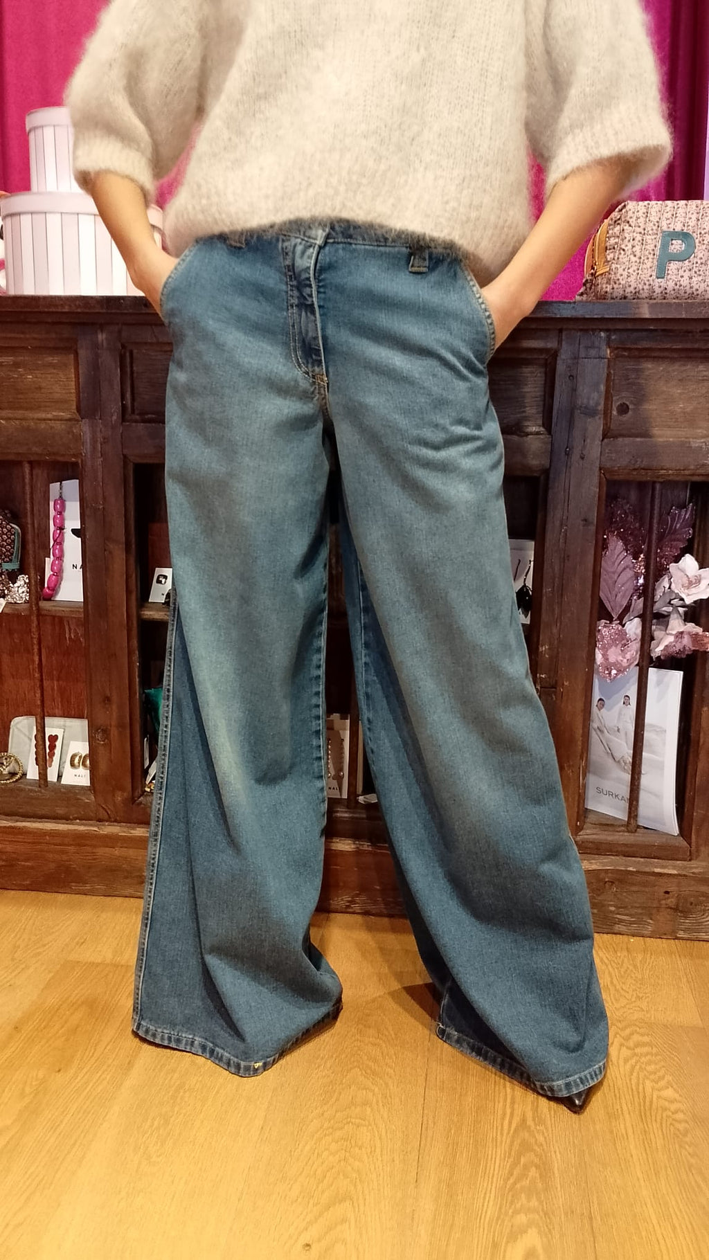 Jeans  WIDE LEG Le Streghe -50%