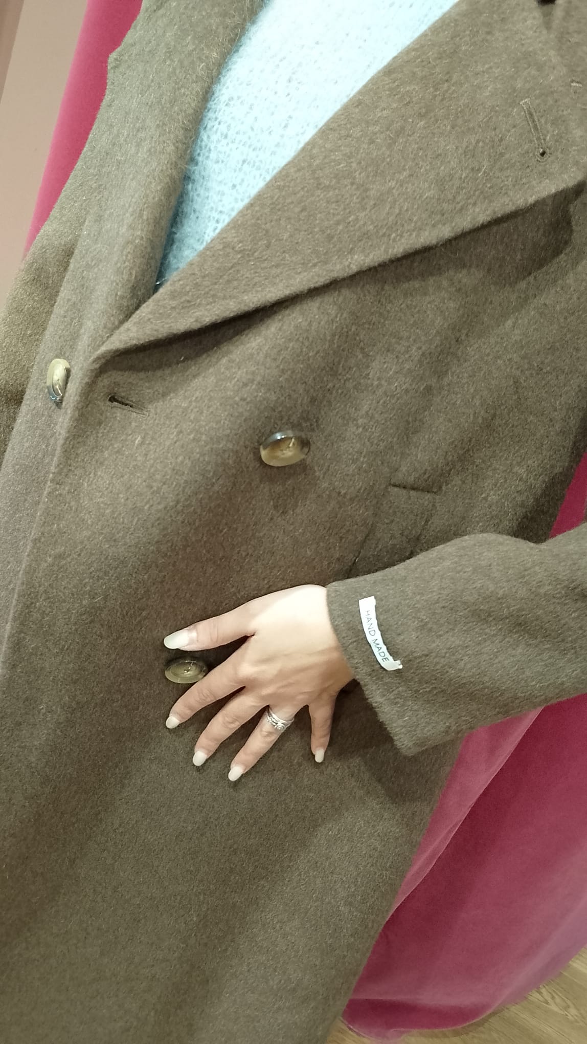 Cappotto lana oversize Dixie -50%